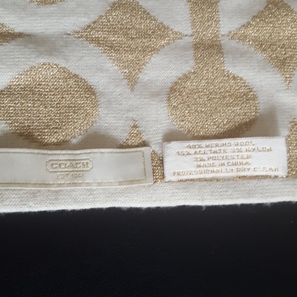 Coach reversible scarf - Picture 2 of 4